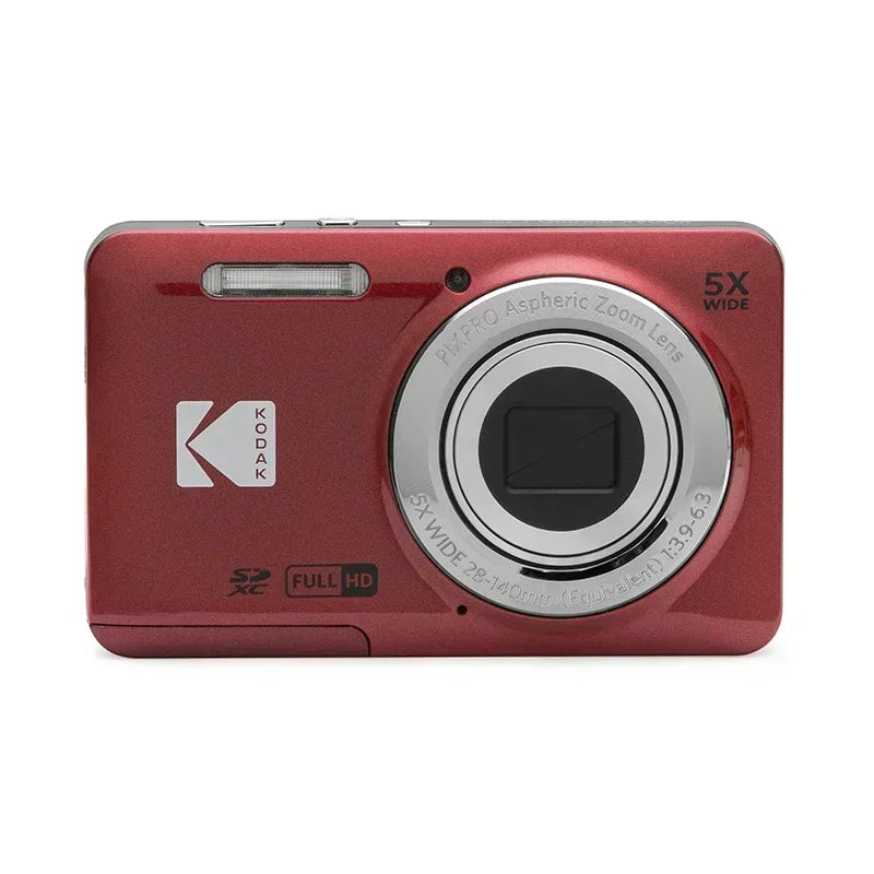 KODAK PIXPRO FZ55-RD – 16MP Digital Camera with 5X Zoom & 1080P Video