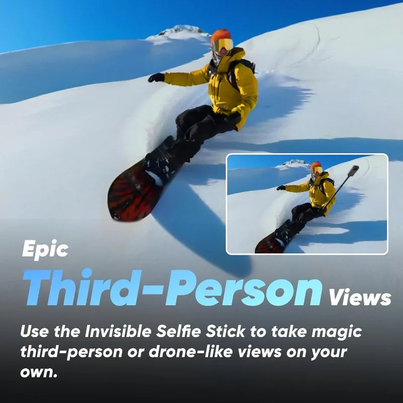 X3 Waterproof 360 Action Camera – 5.7K HDR & 72MP