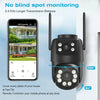 BELIA 4K 8MP WiFi PTZ Security Camera with Dual Lens & AI Human Detection