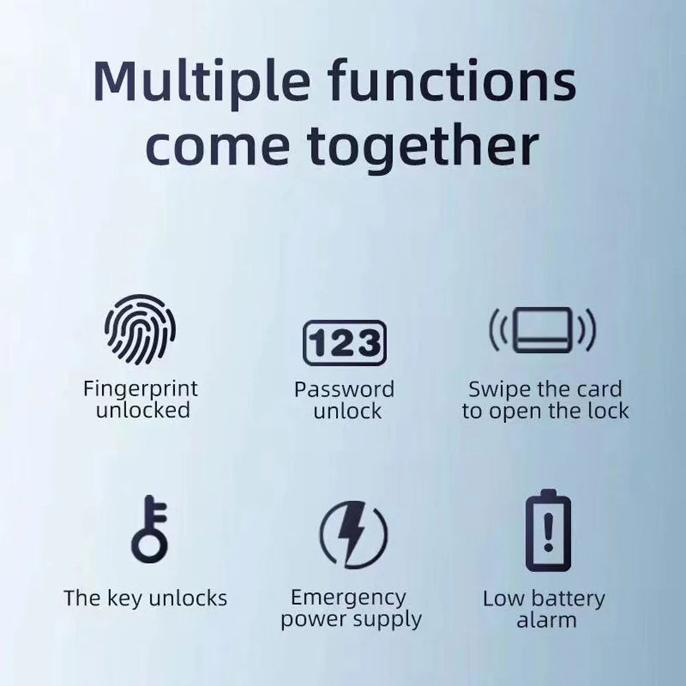 Smart Bluetooth Door Lock with Tuya App
