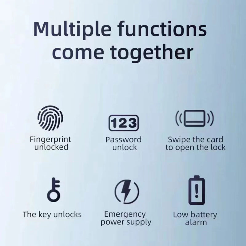 Smart Bluetooth Door Lock with Tuya App