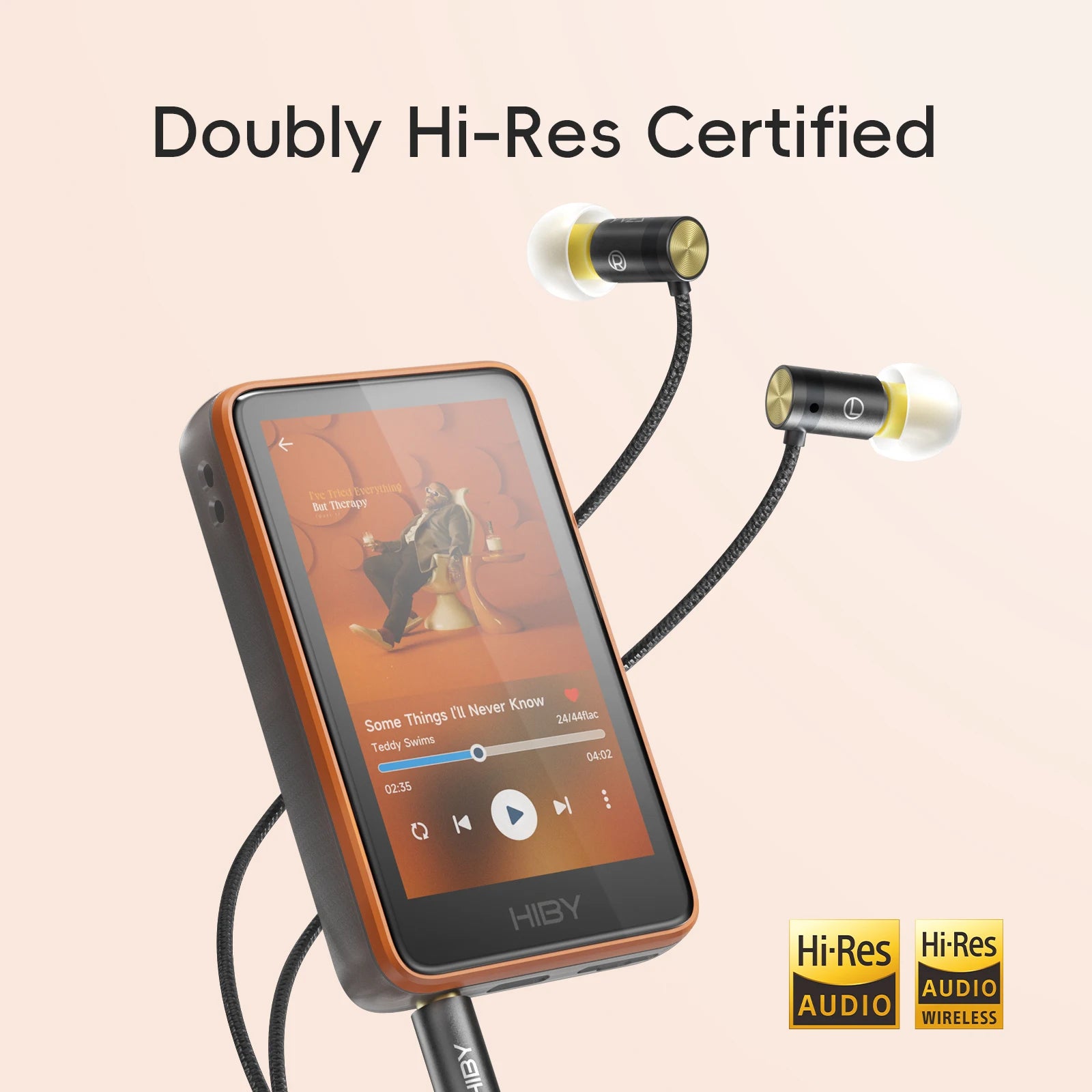 HiBy R1 HiFi Audio Music Player with Bluetooth & DAC