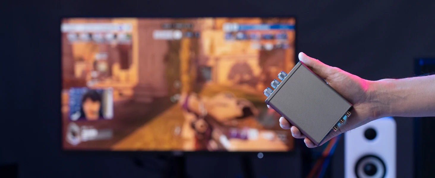 Fosi Audio K5 PRO USB Gaming DAC & Headphone Amp