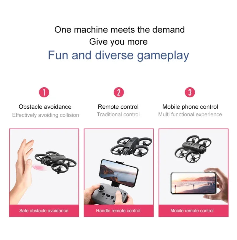 Xiaomi D16 Mini 8K Dual Camera GPS Drone with 180° Adjustable Lens & Obstacle Avoidance