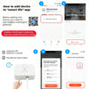 Tuya Zigbee Presence Sensor – mmWave Motion & Breathing Detector with Smart Life App