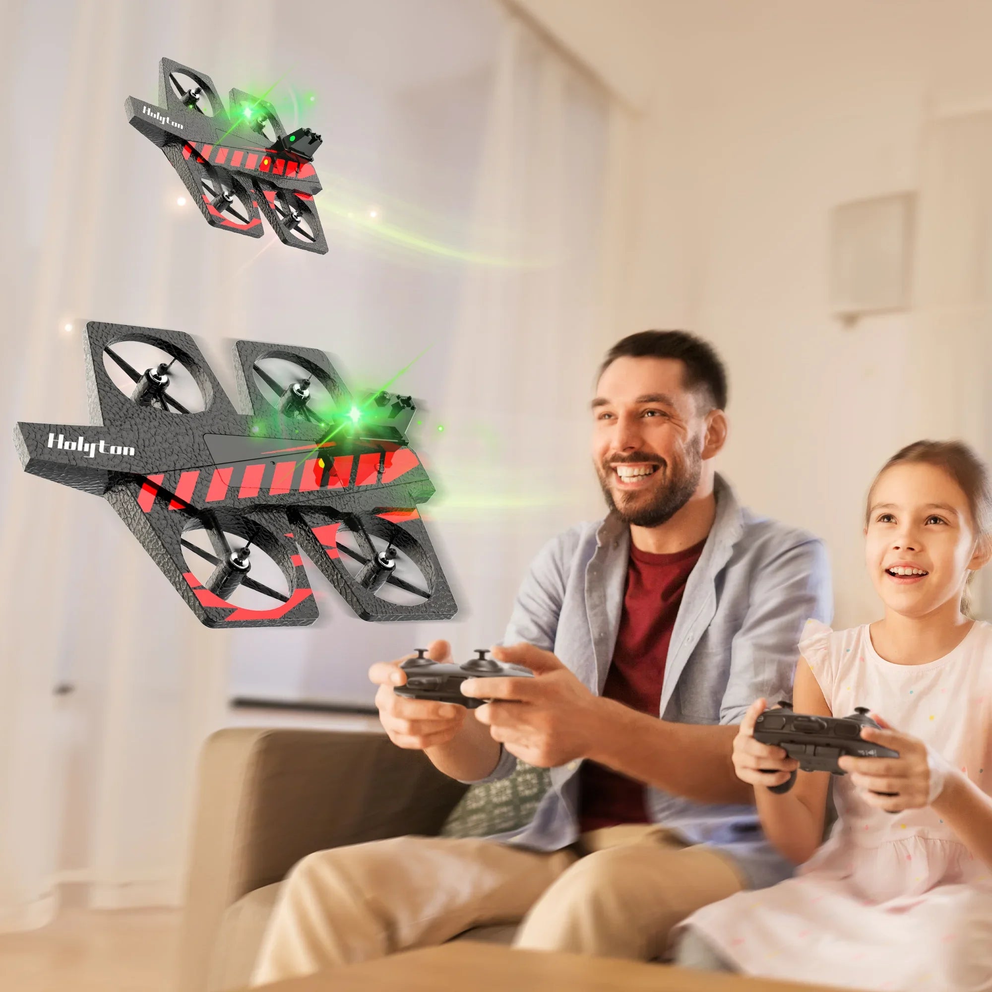 Holyton HT40 2-in-1 Land & Fly RC Drone